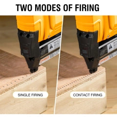 WORKSITE 2-In-1 Brad Nailer Stapler 18 Gauge Battery Powered Portable Nail Gun Compatible with 3/4 WORKSITE 2-In-1 Brad Nailer Stapler 18 Gauge Battery Powered Portable Nail Gun Compatible with 3/4